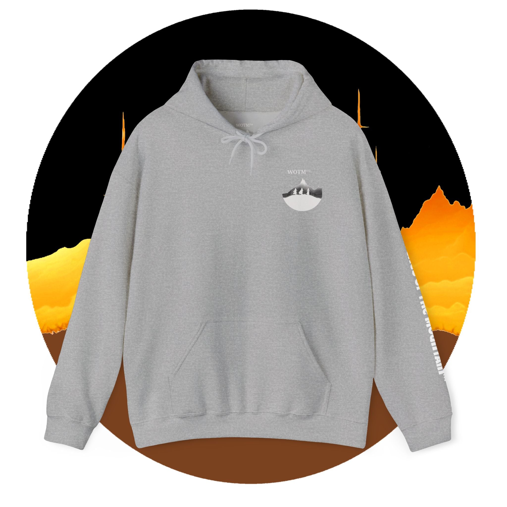 Witches of the Mountain Fire in the Mountains Hoodie — WOTM™ Witch/Sorcerer Hood