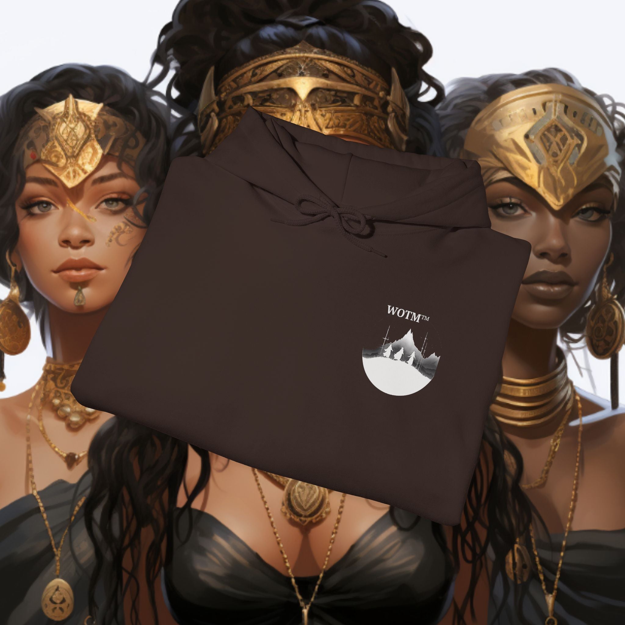 Witches of the Mountain Fire in the Mountains Hoodie — WOTM™ Witch/Sorcerer Hood