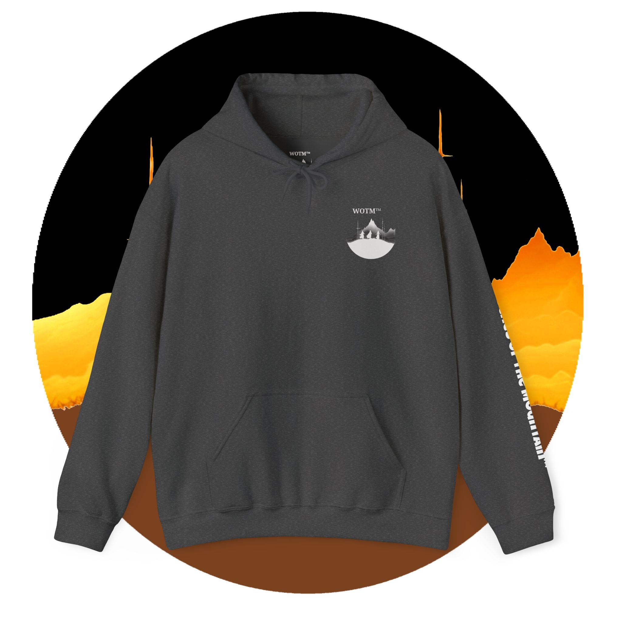 Witches of the Mountain Fire in the Mountains Hoodie — WOTM™ Witch/Sorcerer Hood