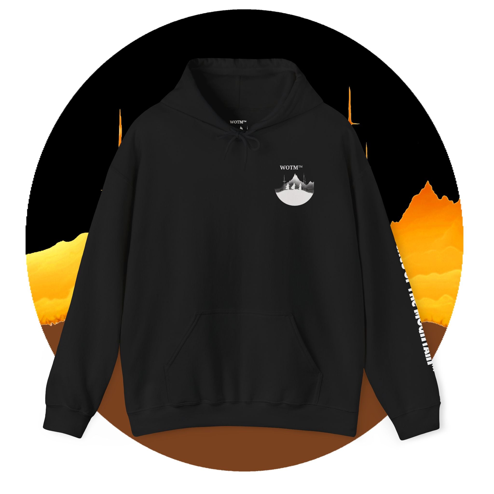 Witches of the Mountain Fire in the Mountains Hoodie — WOTM™ Witch/Sorcerer Hood