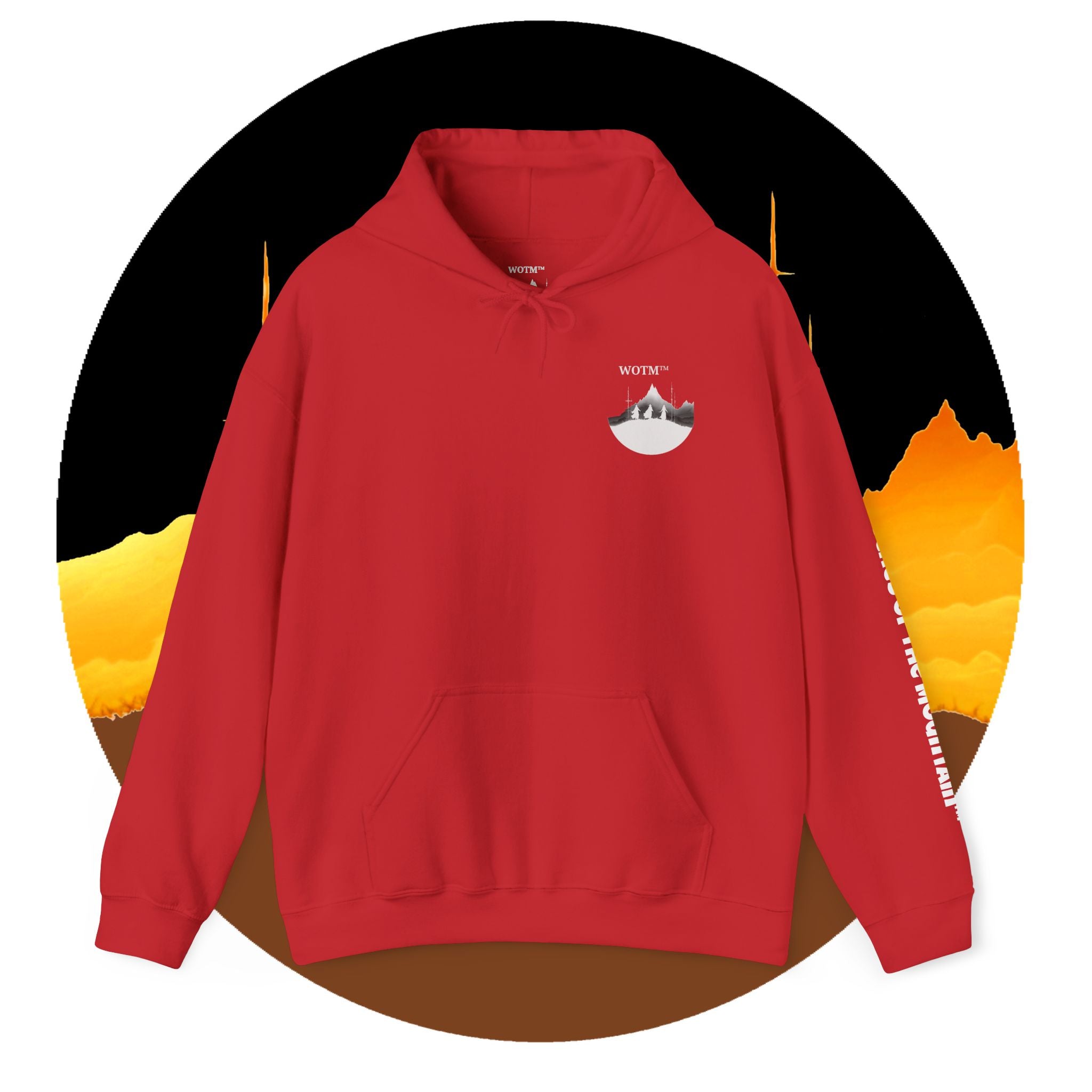 Witches of the Mountain Fire in the Mountains Hoodie — WOTM™ Witch/Sorcerer Hood