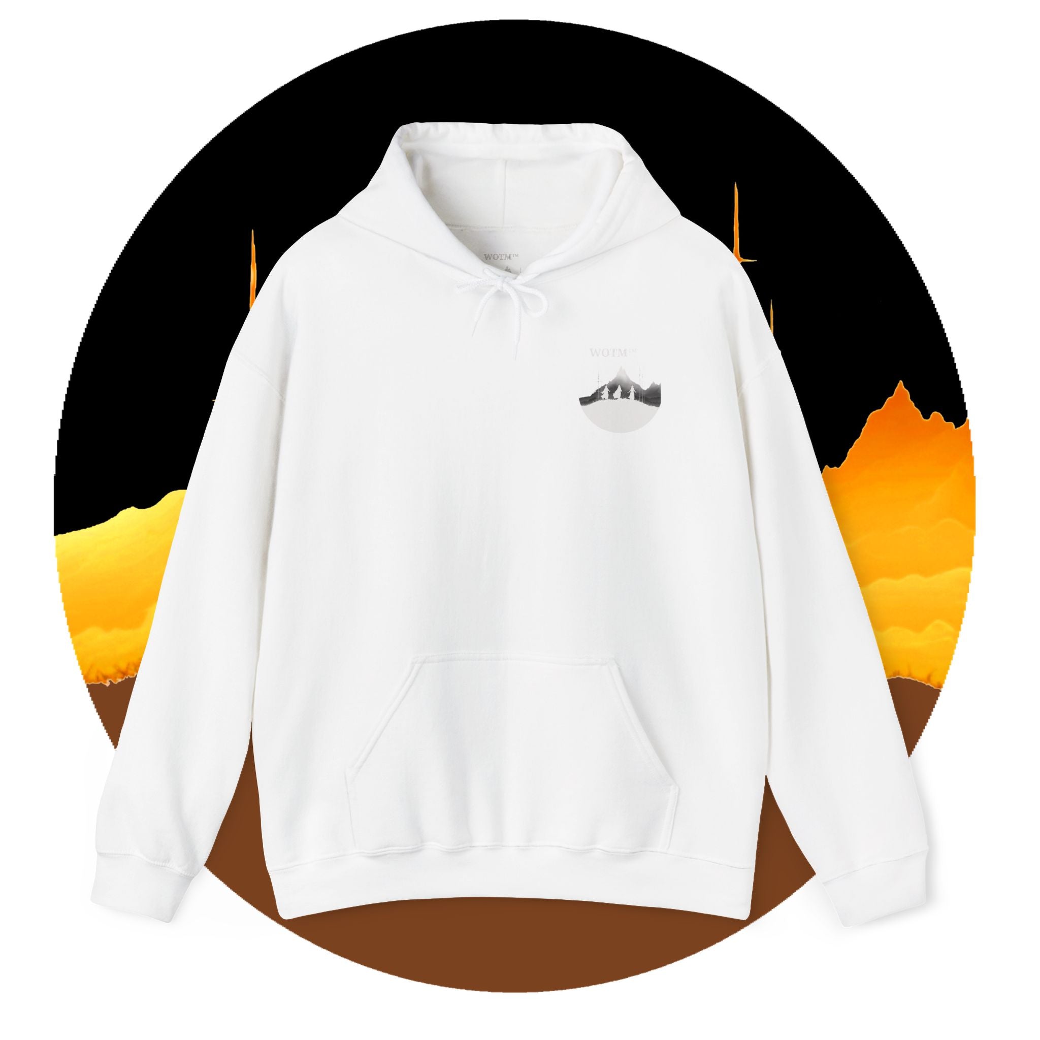 Witches of the Mountain Fire in the Mountains Hoodie — WOTM™ Witch/Sorcerer Hood