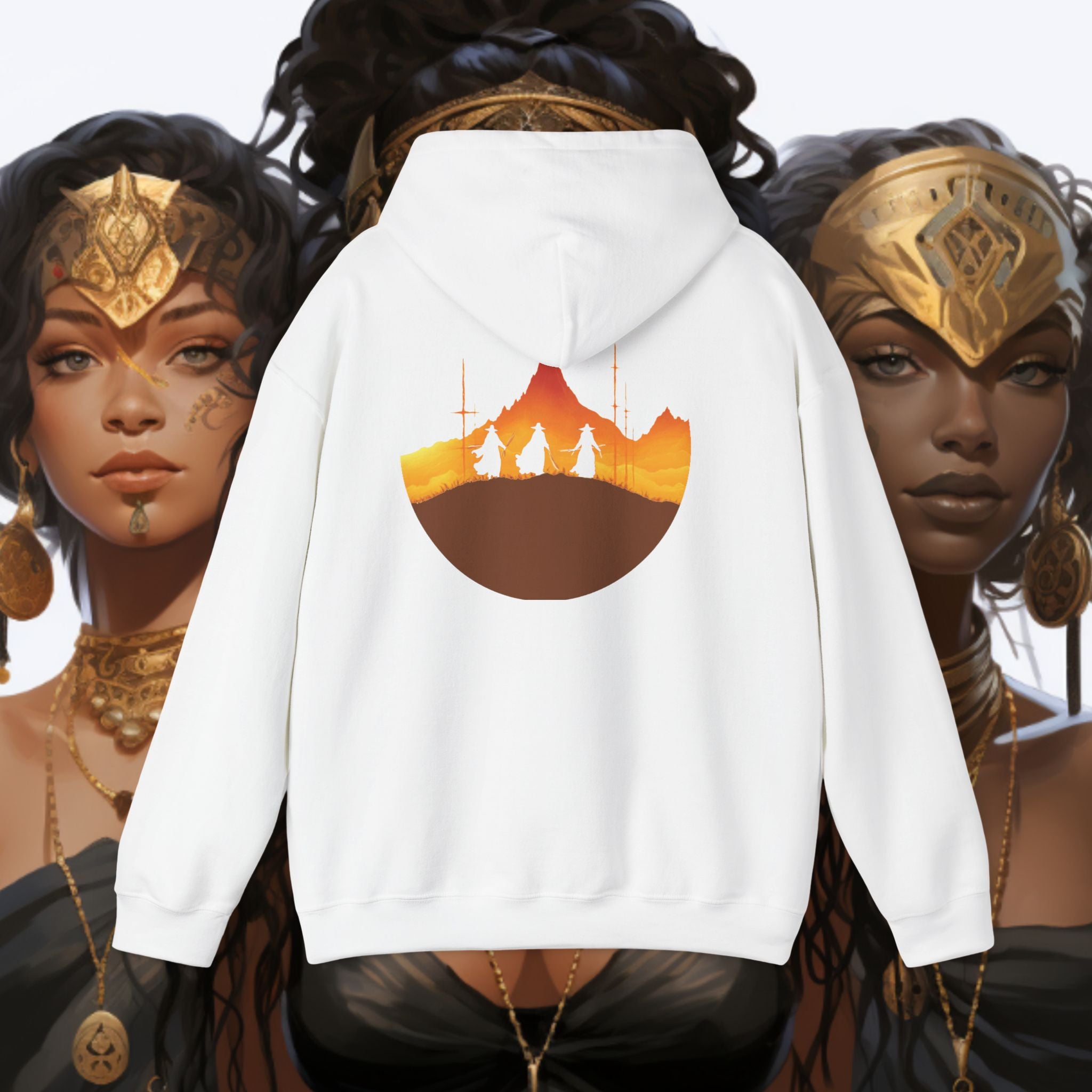Witches of the Mountain Fire in the Mountains Hoodie — WOTM™ Witch/Sorcerer Hood