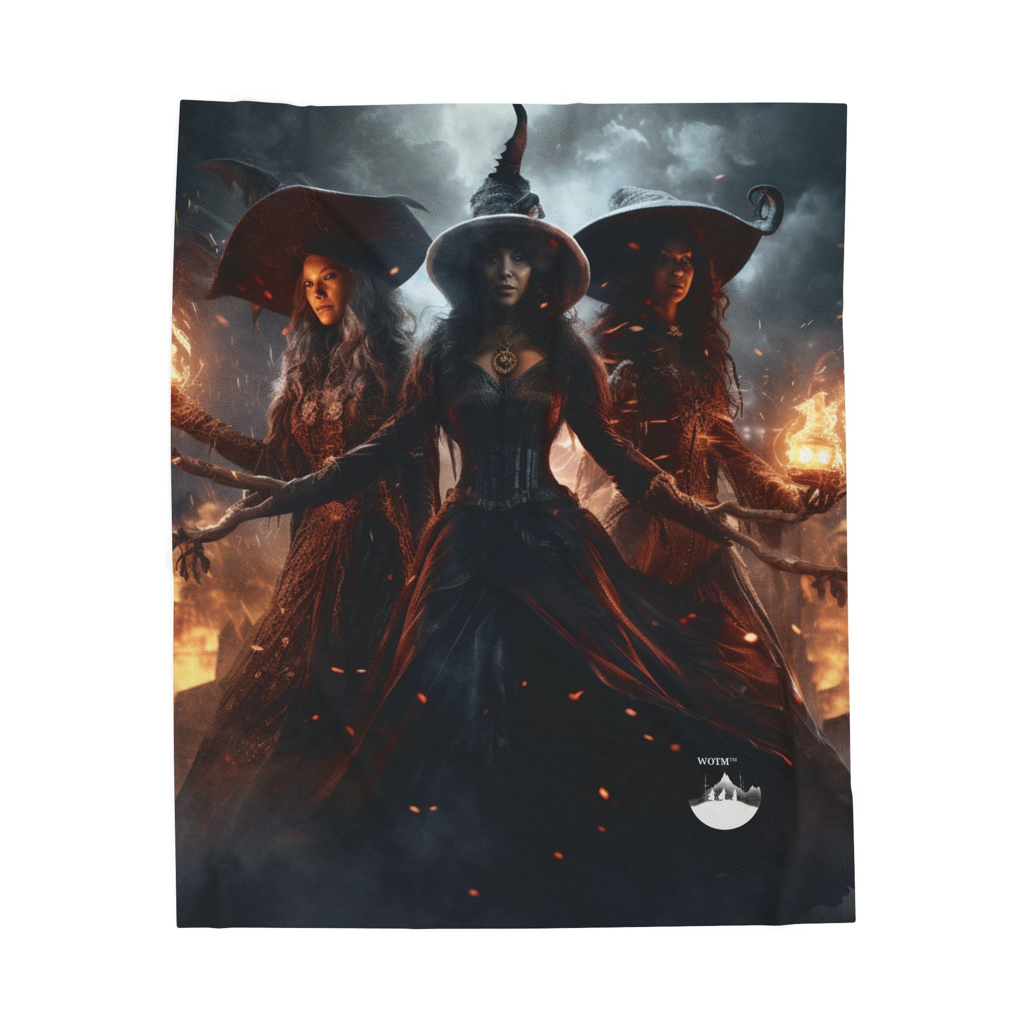 Witches of the Mountain™ Velveteen Plush Blanket