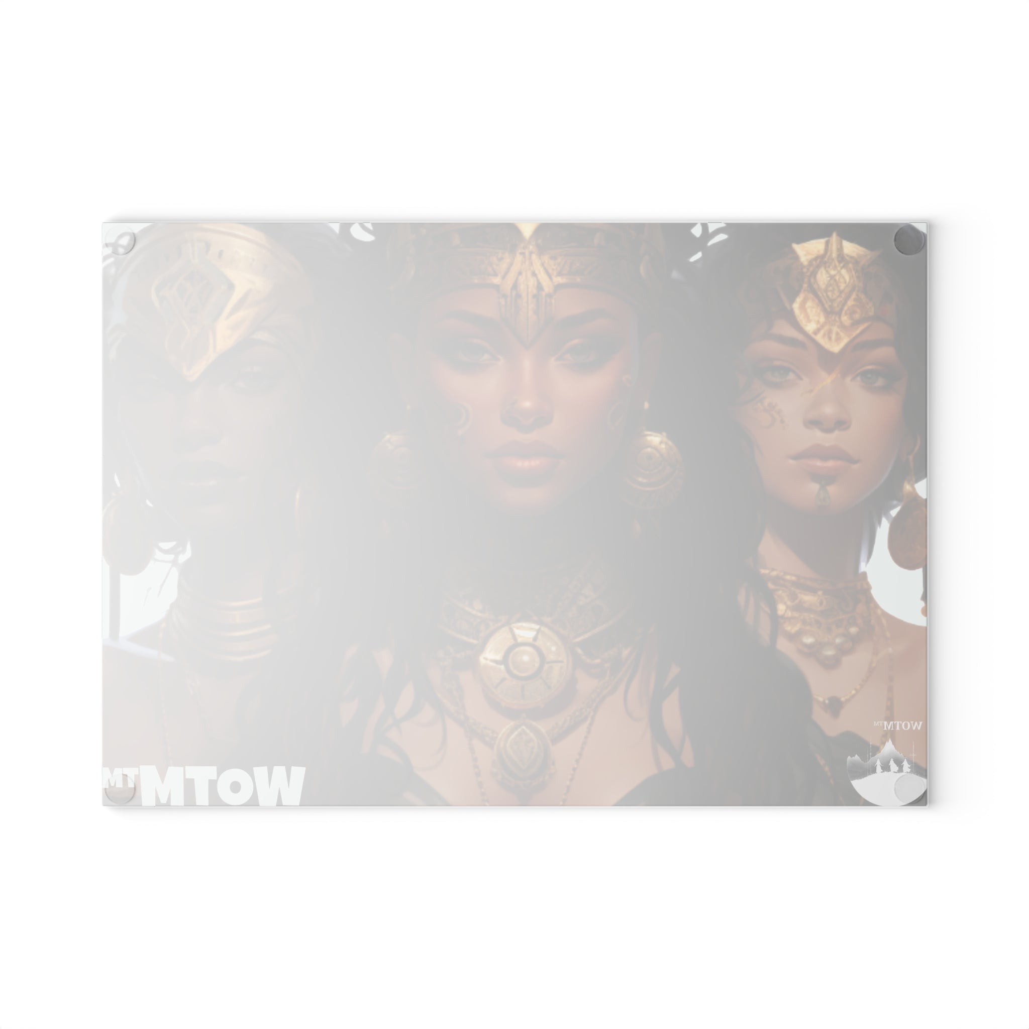 Witches of the Mountain™ Glass Cutting Board