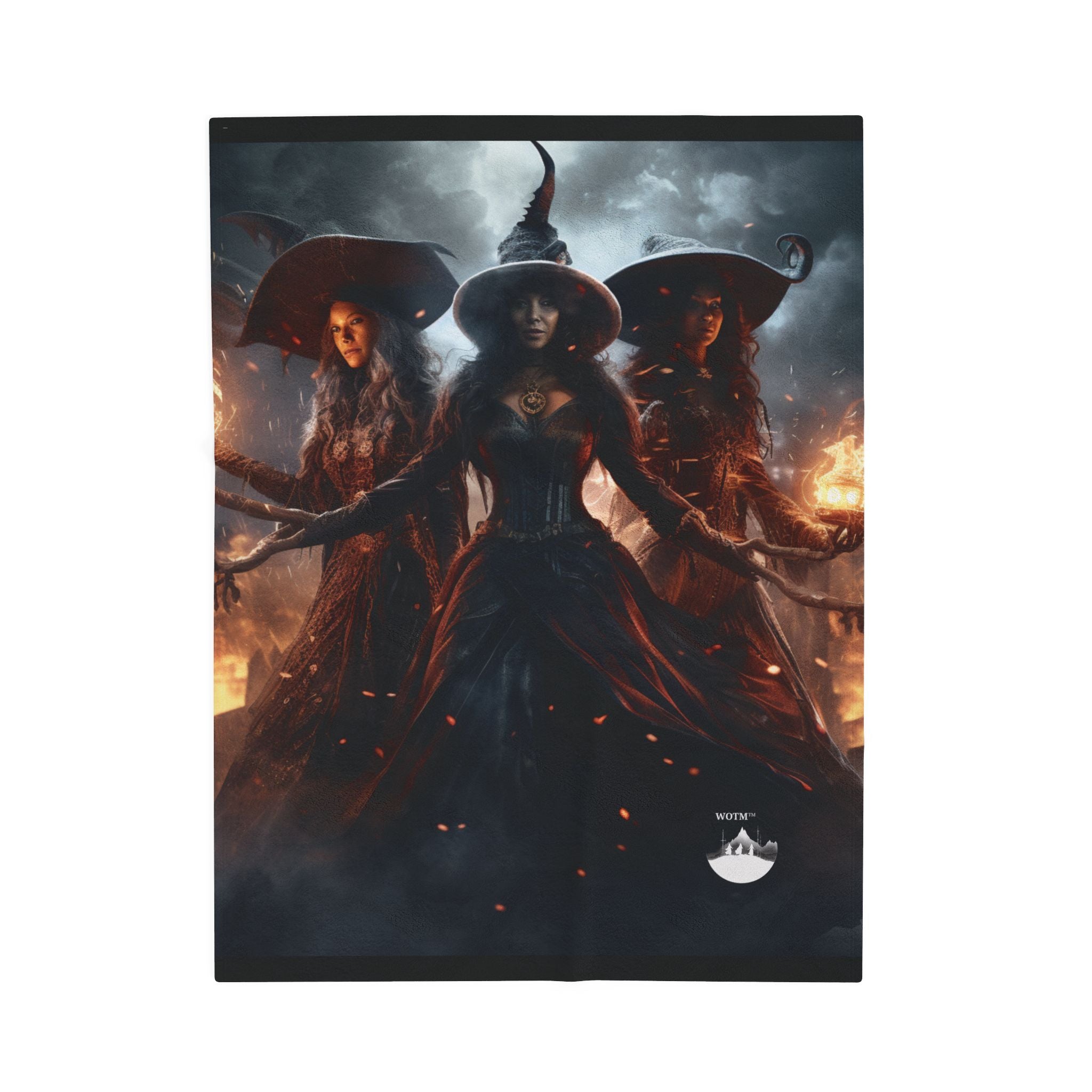 Witches of the Mountain™ Velveteen Plush Blanket