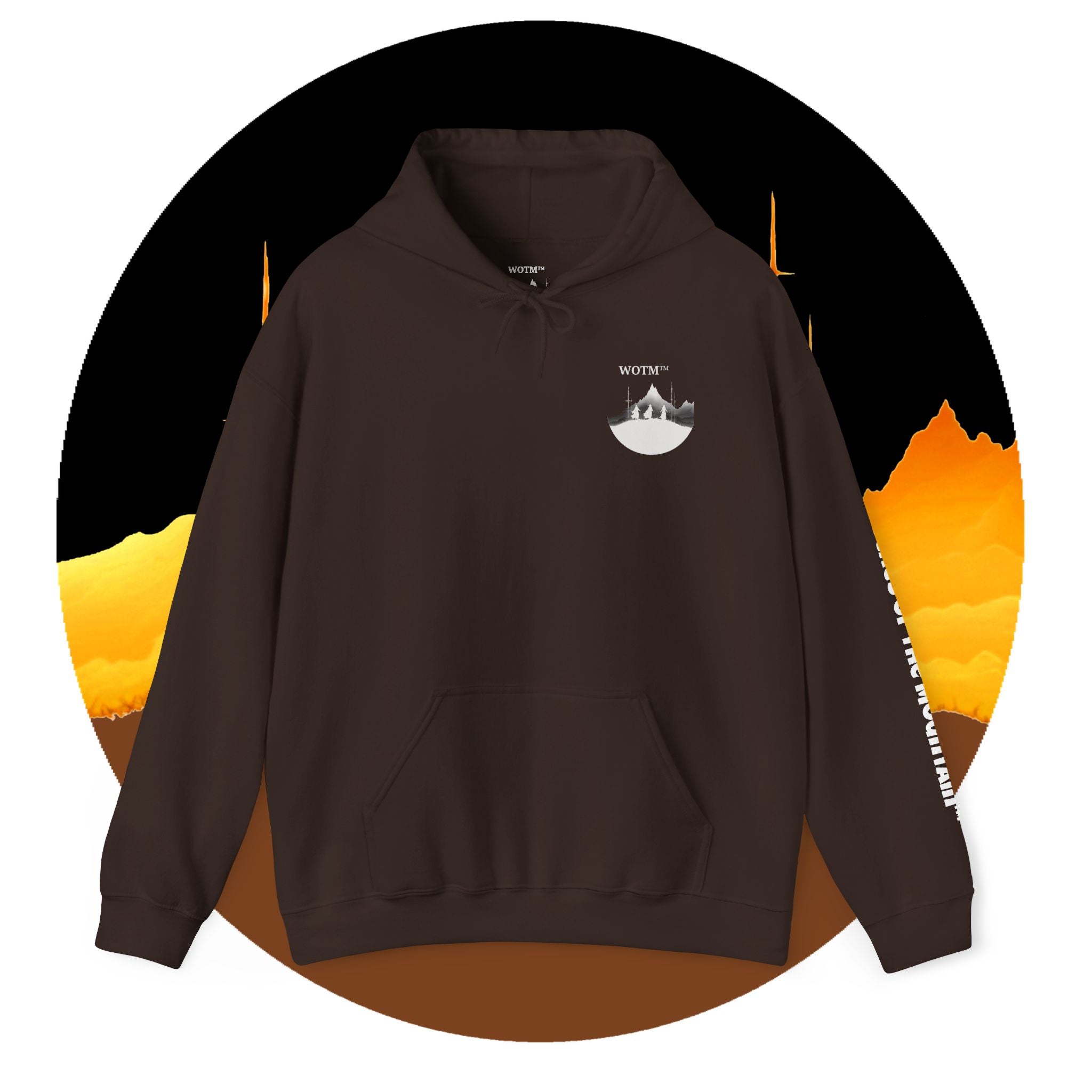 Witches of the Mountain Fire in the Mountains Hoodie — WOTM™ Witch/Sorcerer Hood