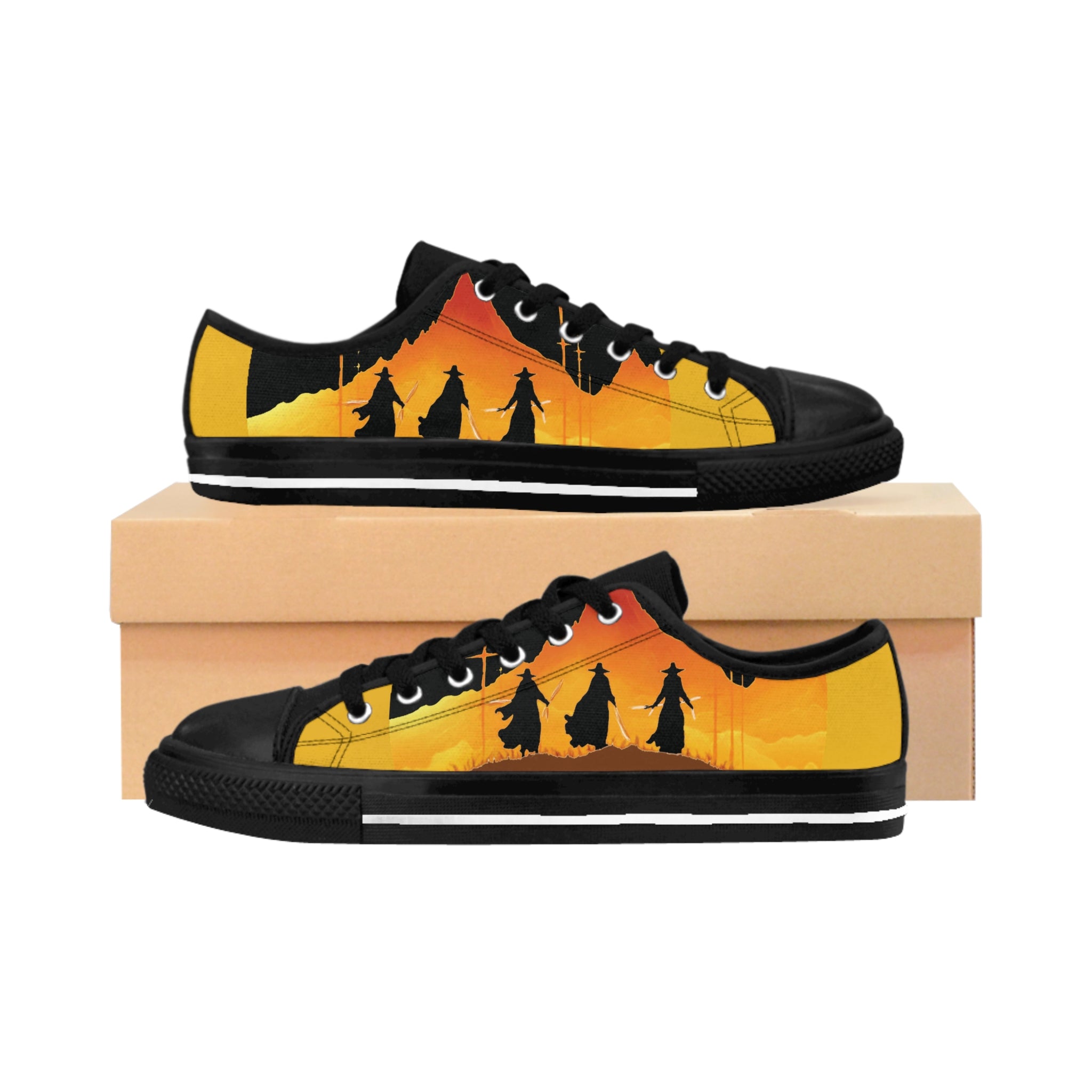 Fast Wizard/Witch Sneakers — Unisex 'Fast Wizard Tennis Shoes!' Graphic